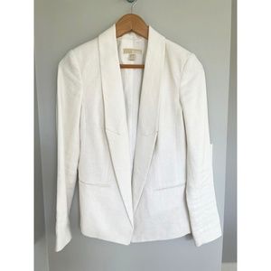 Michael Kors White Linen Blazer